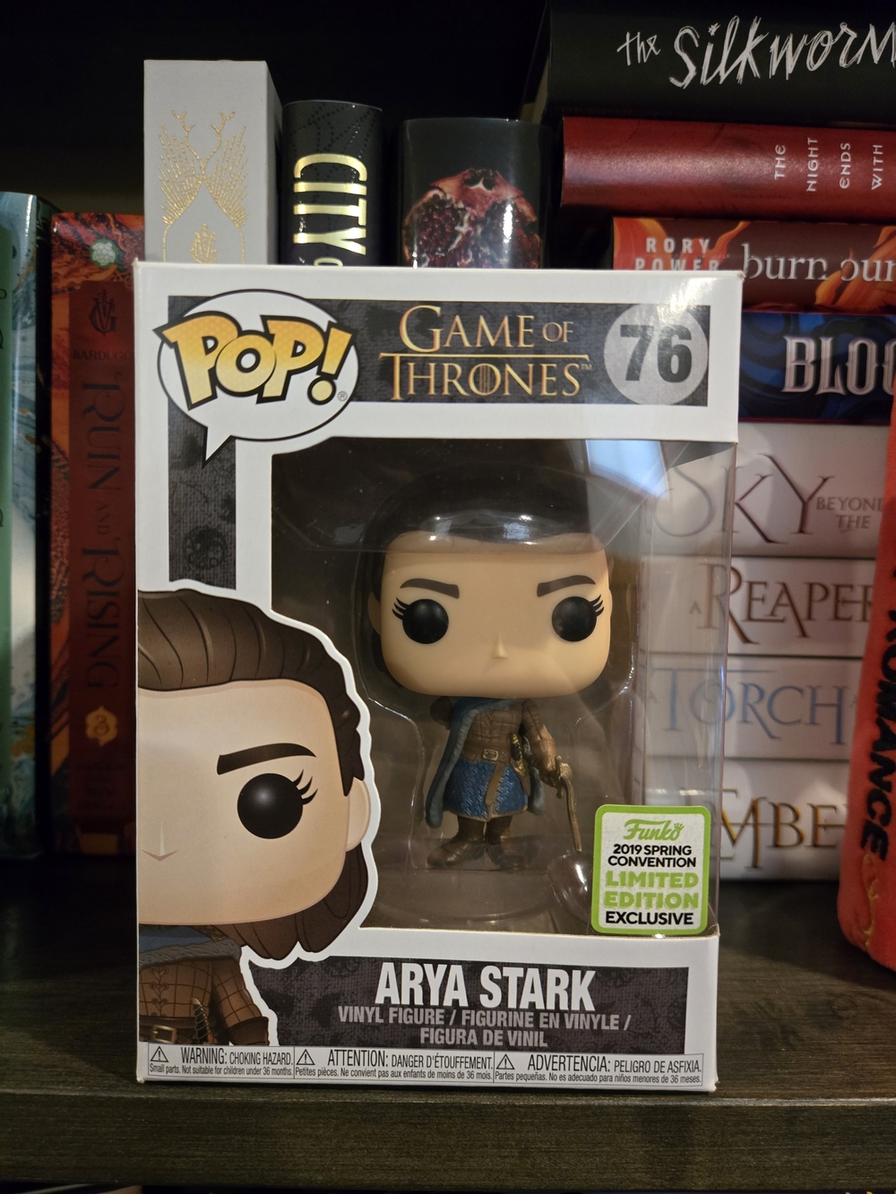 Funko Pop! Game of Thrones Arya Stark Blue Brown Figure #76